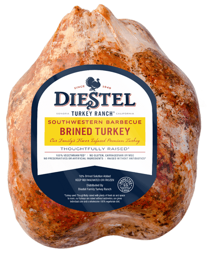 Brined Southwestern BBQ Whole Turkey