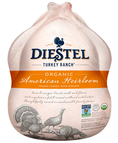 Organic American Heirloom Whole Turkey