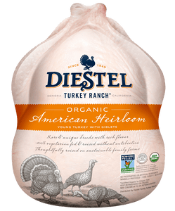 Organic American Heirloom Whole Turkey