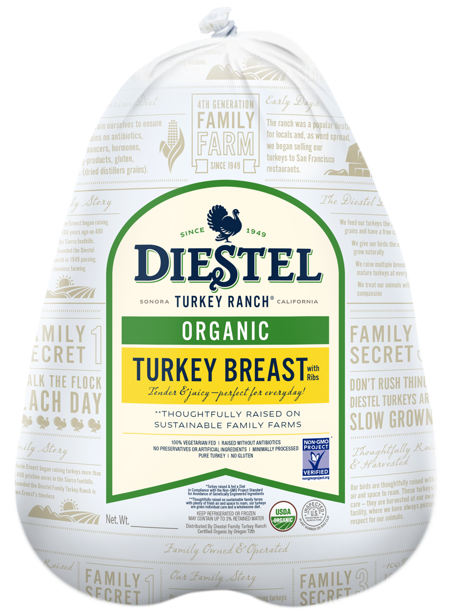 Organic Bone-In Turkey Breast