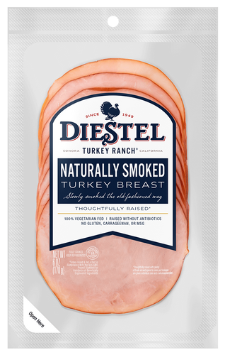 Naturally Smoked Pre-Sliced Deli Turkey