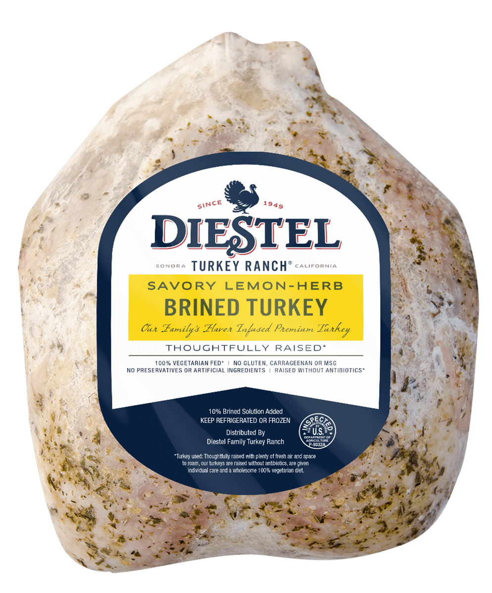 Brined Lemon-Herb Whole Turkey