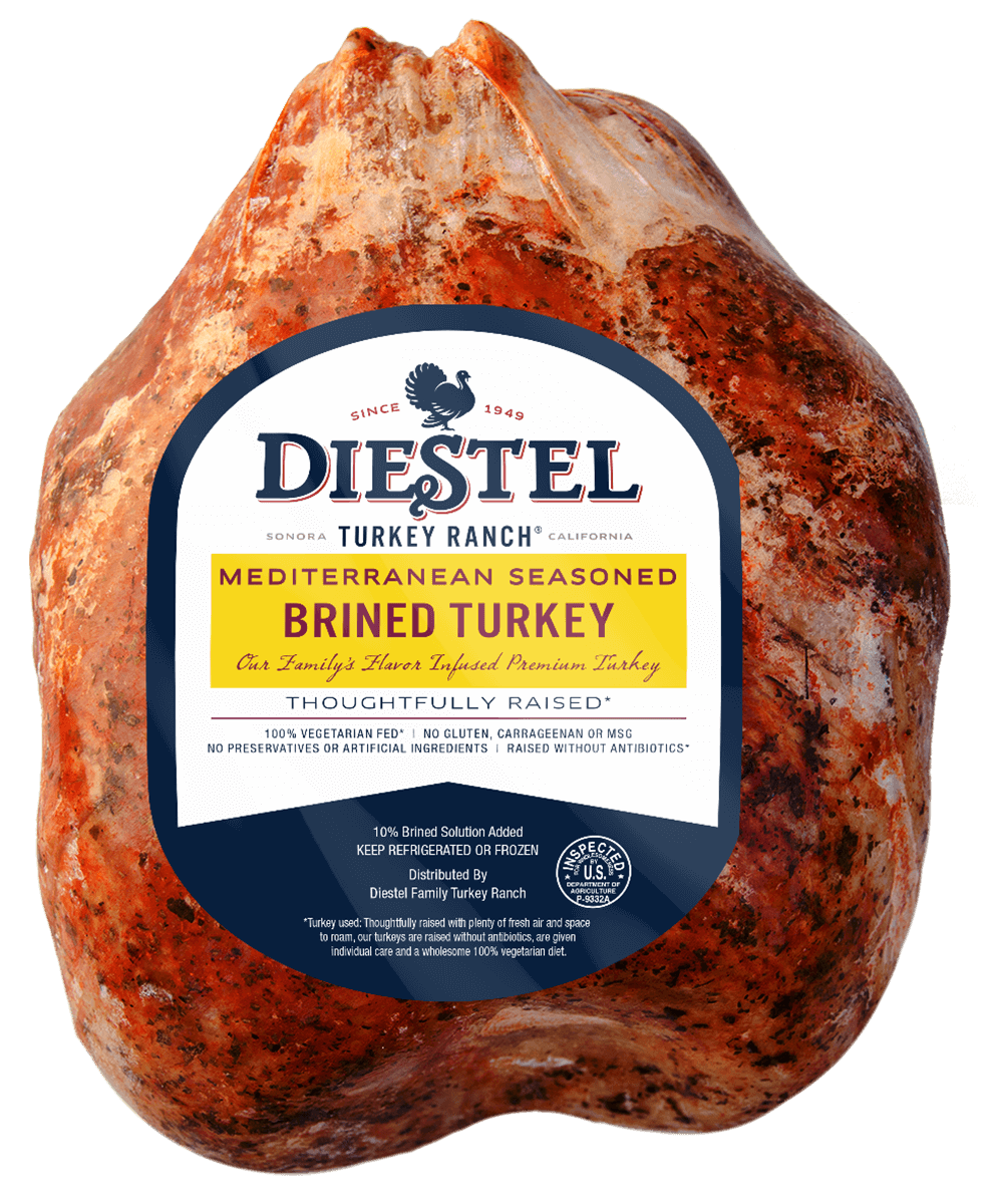 Brined Mediterranean Whole Turkey