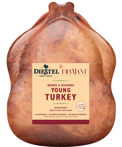 Brined and Seasoned Whole Turkey